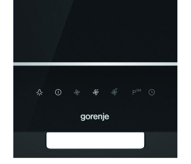 GORENJE WHI649B21S Czarny 608m3/h 67dB Klasa A 60cm Sterowanie Dotykowe LED - 1256648 - zdjęcie 2